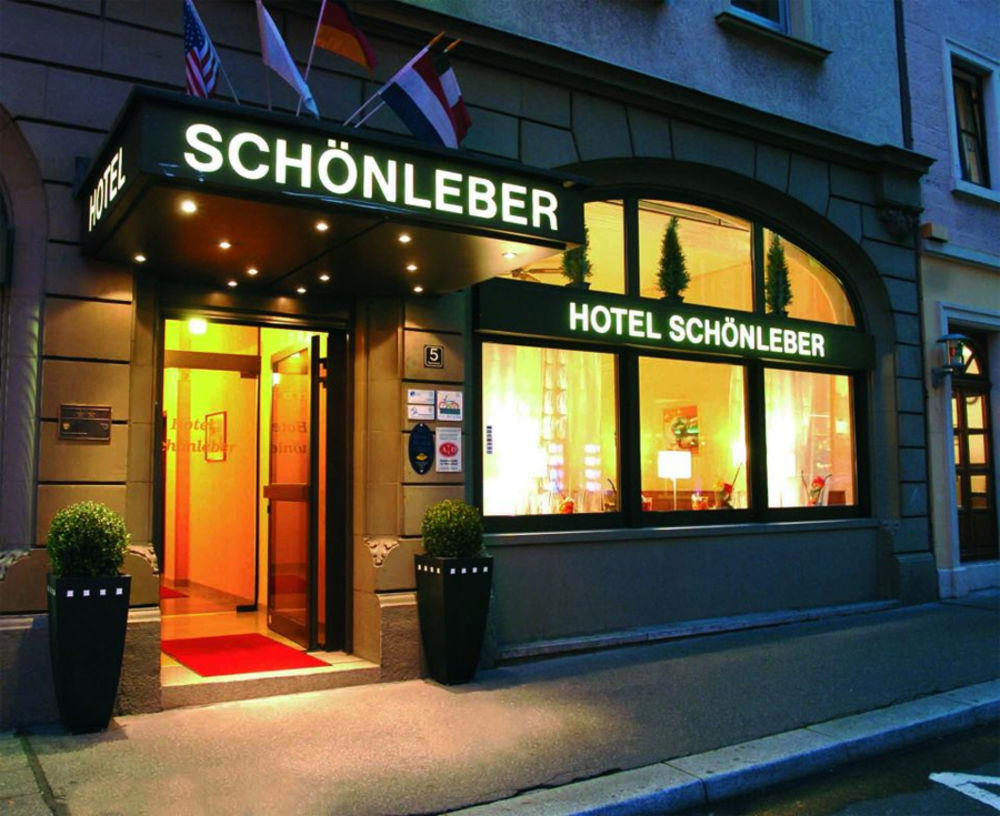 City Hotel Schonleber Würzburg Buitenkant foto